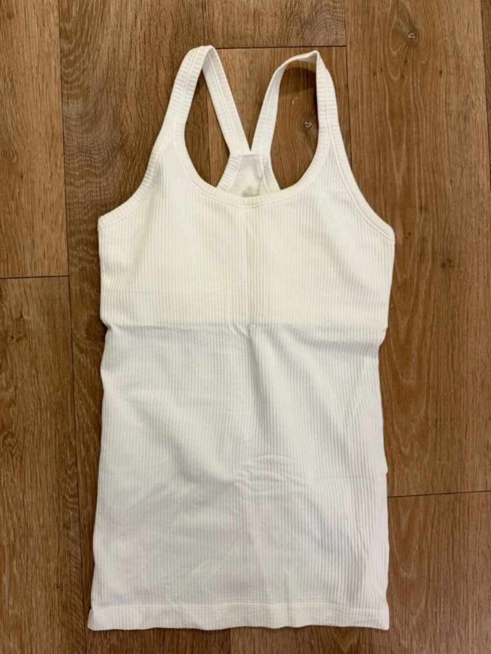 Lululemon Ribbed Tank Top - Cream
